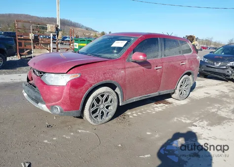 2015 Mitsubishi Outlander Gt from USA, damaged, VIN JA4JZ4AX1FZ012668